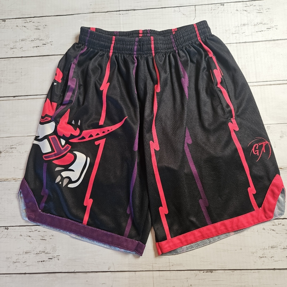 Toronto Raptors Black Basketball Shorts Youth Large‎